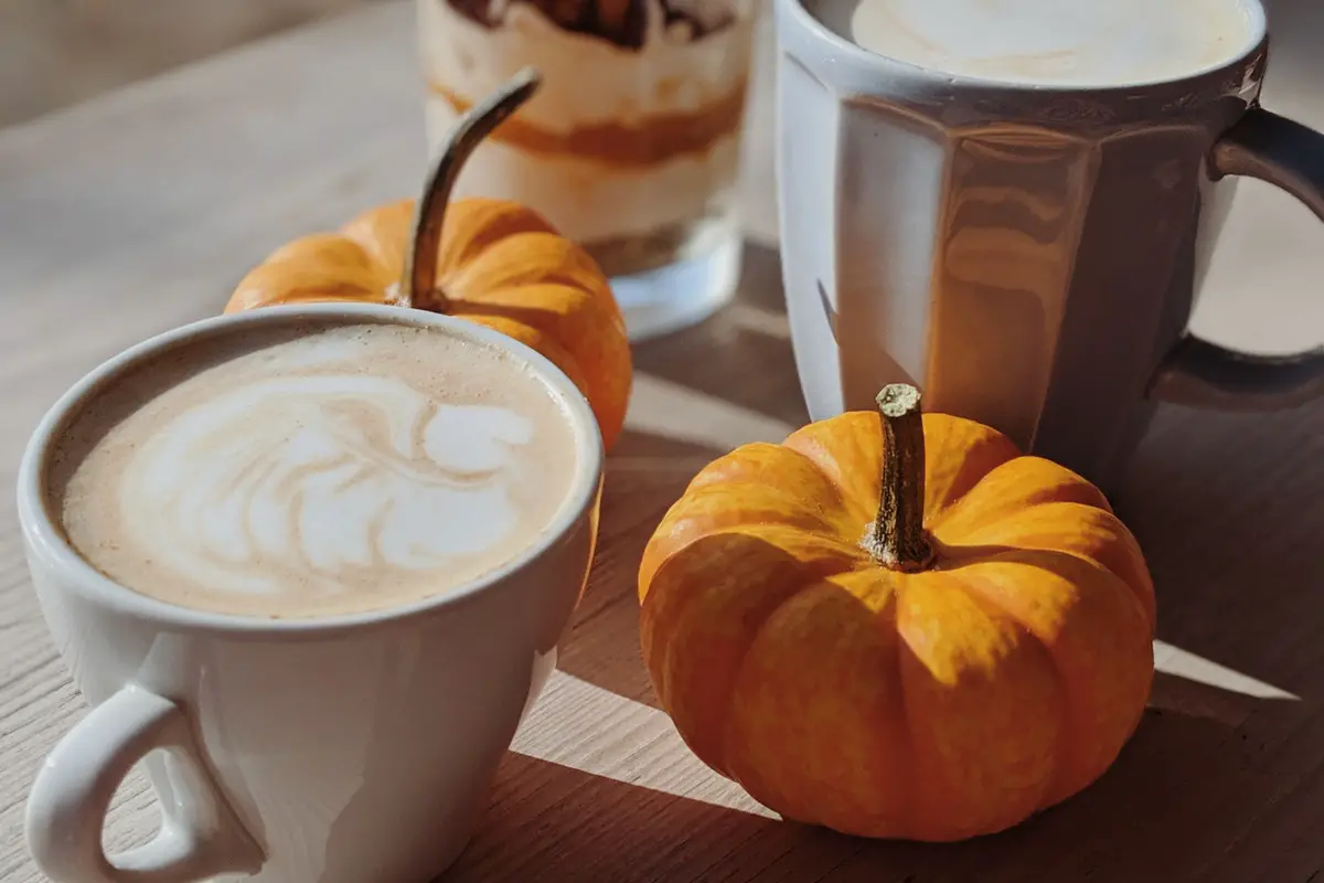 pumpkin spiked latte