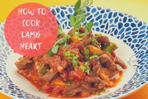 how to cook lamb heart on its own