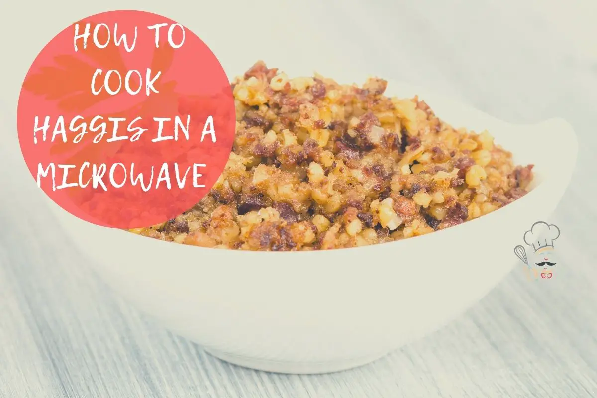 how to cook haggis in a microwave