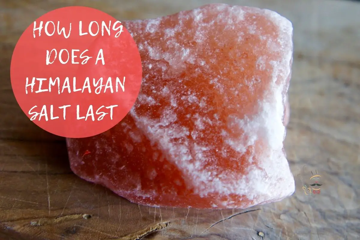 how long does a himalayan salt block last