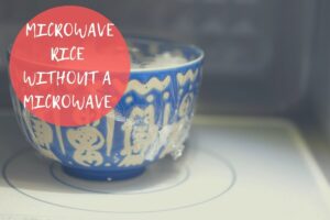 how to cook microwave rice without a microwave